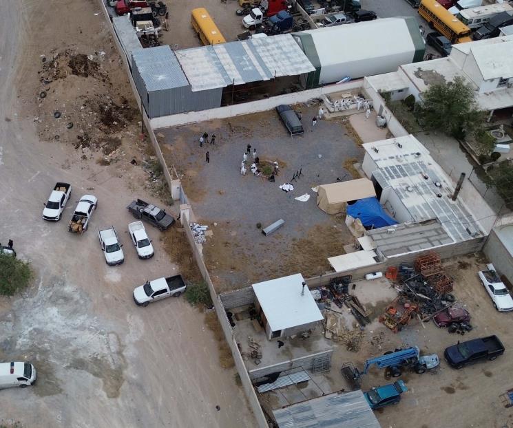 Investigan crematorio tras hallazgo de m&aacute;s de 380 cad&aacute;veres