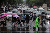 Activan alerta naranja por lluvias fuertes en siete alcaldías Activan alerta naranja por lluvias fuertes en siete alcaldías