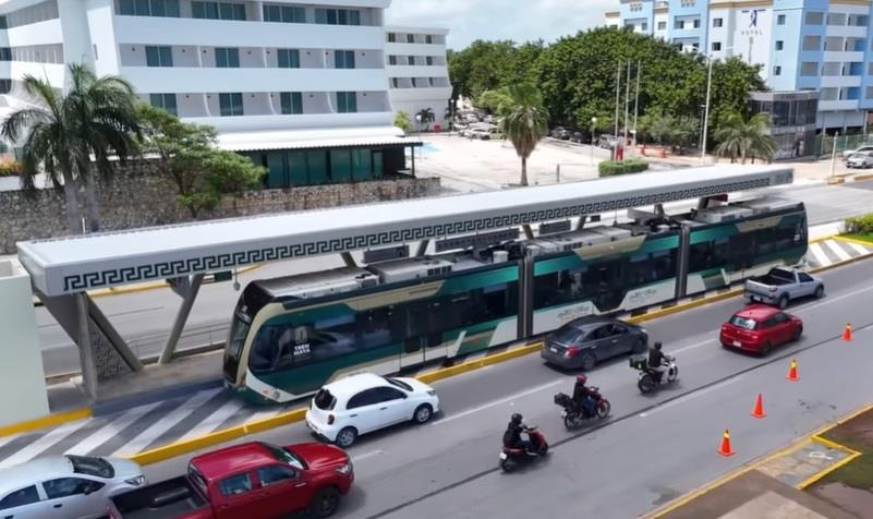 Layda Sansores: Tren ligero inicia operaciones el 20 de julio