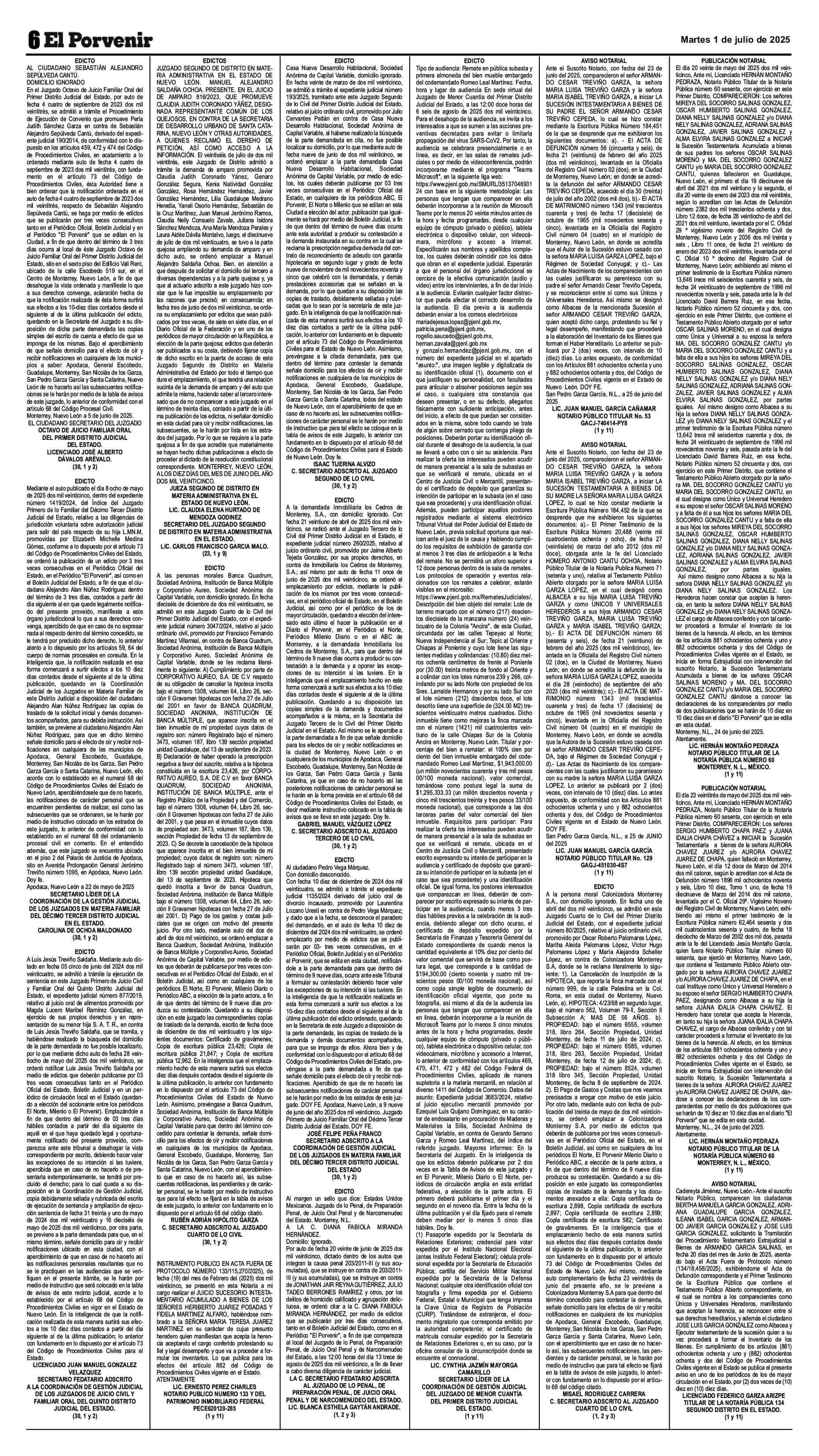 Edictos