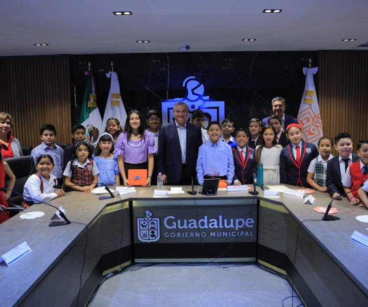 Realizan en Guadalupe el Cabildo Infantil ´Gobernando el Futuro´
