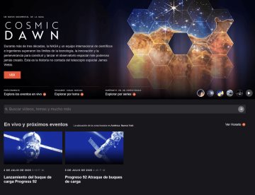 Netflix transmitirá en vivo las misiones de la NASA