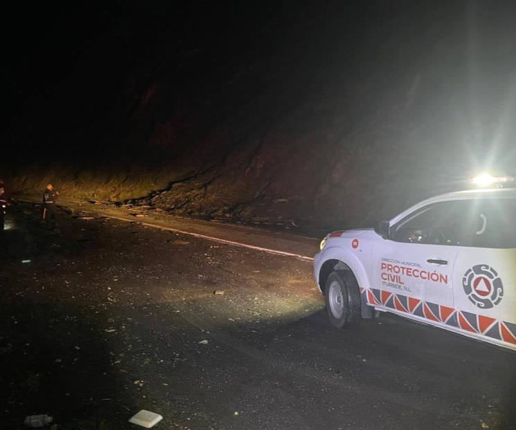 Ocasiona lluvia deslave al sur de NL Ocasiona lluvia deslave al sur de NL