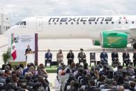 Afirma Sheinbaum que recuperación de Mexicana no fue capricho Afirma Sheinbaum que recuperación de Mexicana no fue capricho