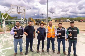 Rehabilitan unidad deportiva en Juárez
