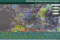 Tormenta tropical Flossie pierde fuerza Tormenta tropical Flossie pierde fuerza