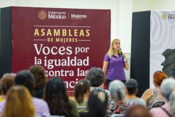 Inician asambleas por la igualdad y contra la violencia