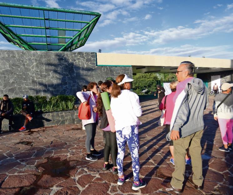 Reabre el Parque Bicentenario; colocan altar Reabre el Parque Bicentenario; colocan altar