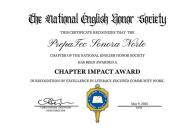 Reconocen a grupo estudiantil por ense&ntilde;anza del ingl&eacute;s