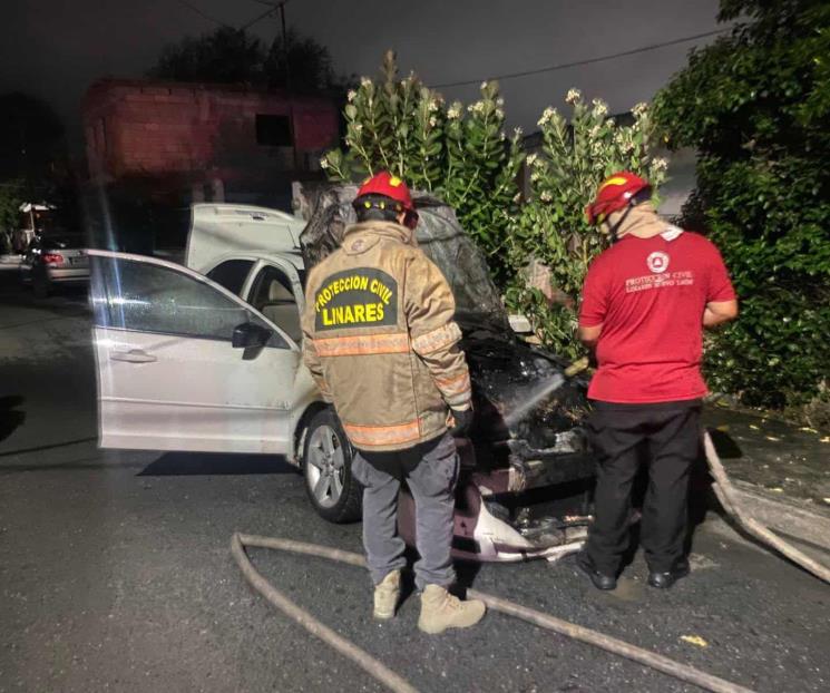 Alarma incendio de vehículo