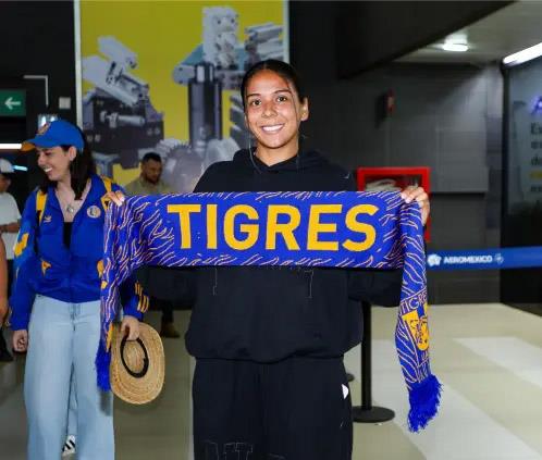 María Sánchez reporta con Tigres María Sánchez reporta con Tigres