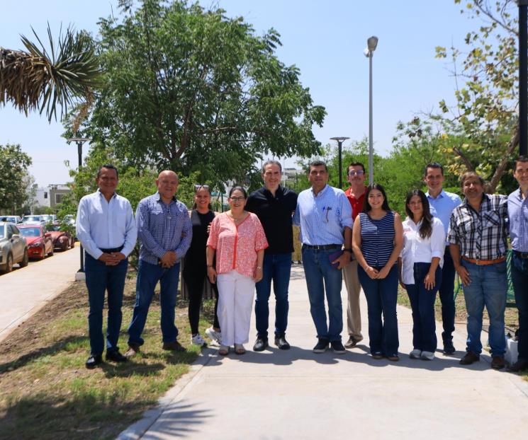 Entrega obras de rehabilitación de parque en Cumbres San Agustín Entrega obras de rehabilitación de parque en Cumbres San Agustín