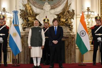 Fortalecen Milei y Modi lazos entre Argentina e India