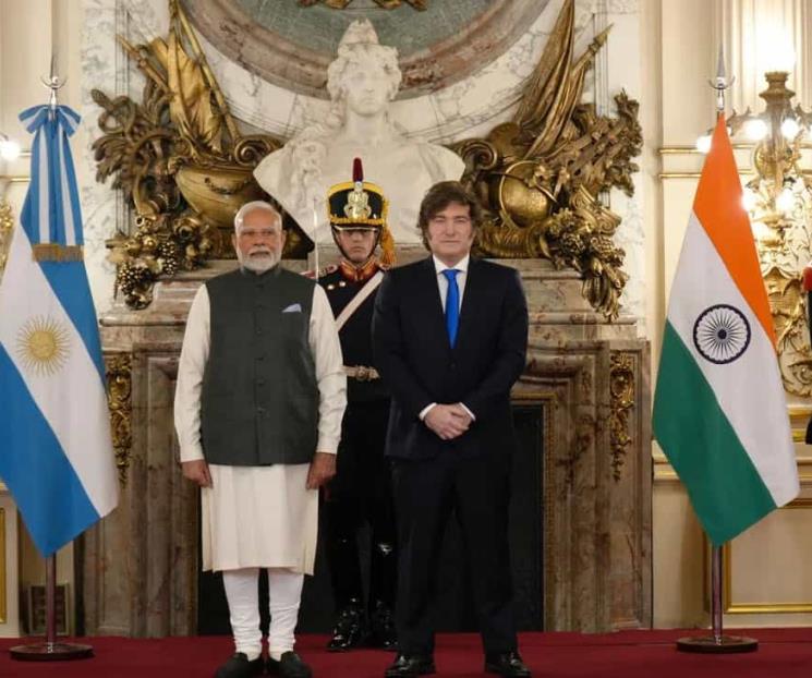 Fortalecen Milei y Modi lazos entre Argentina e India Fortalecen Milei y Modi lazos entre Argentina e India