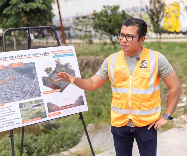 Siguen en Juárez con trabajos  de desazolve en canales