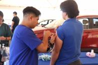 Vacunan en SN contra la sarampión Vacunan en SN contra la sarampión