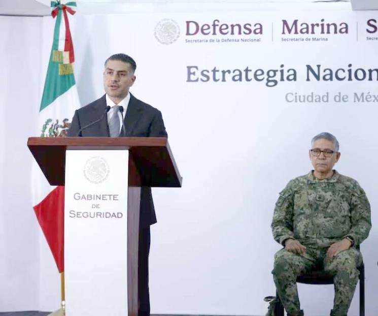 Lanza Harfuch estrategia nacional contra la extorsión Lanza Harfuch estrategia nacional contra la extorsión