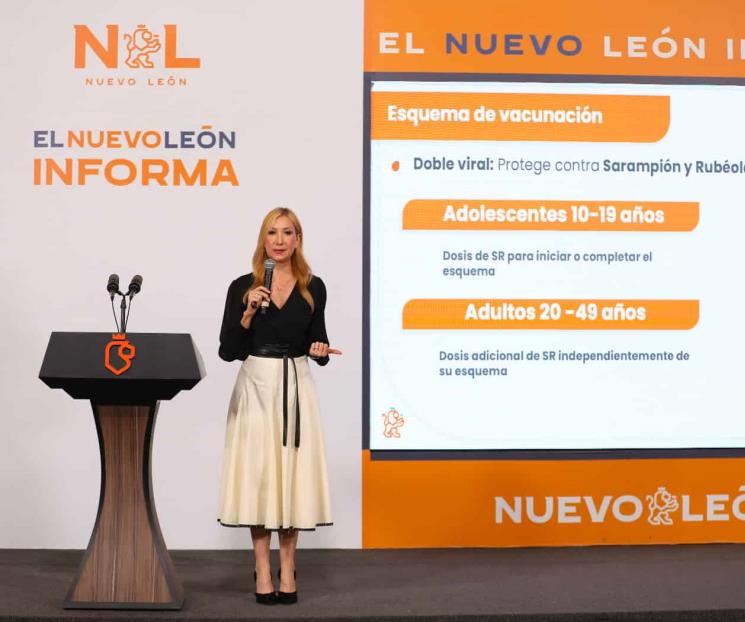 Reportan primer caso de sarampión en seis años