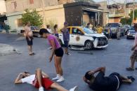 Chocan en moto y resultan heridos Chocan en moto y resultan heridos