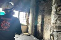 Arde negocio de pollos asados