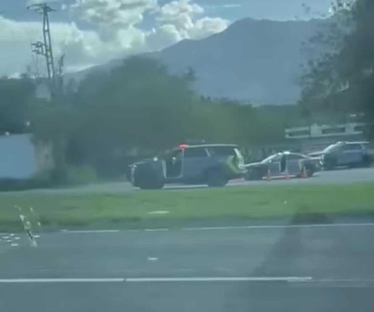 Atacan a balazos a policía de Santiago