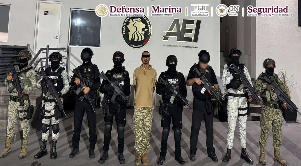 En tres operaciones realizadas en Nuevo León por las autoridades de los tres niveles, se detuvo a nueve personas señaladas como generadores de violencia en la entidad.