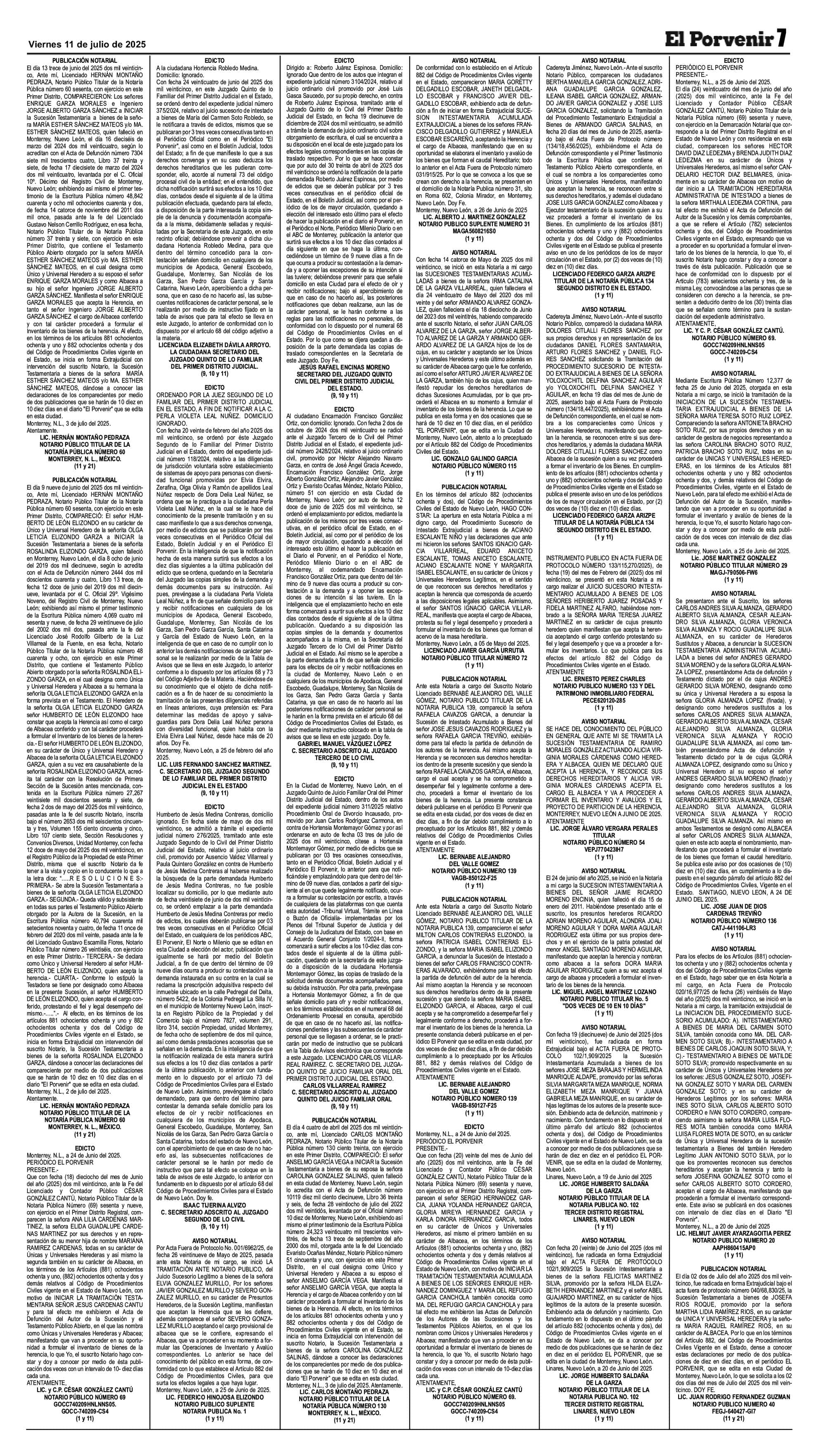 Edictos