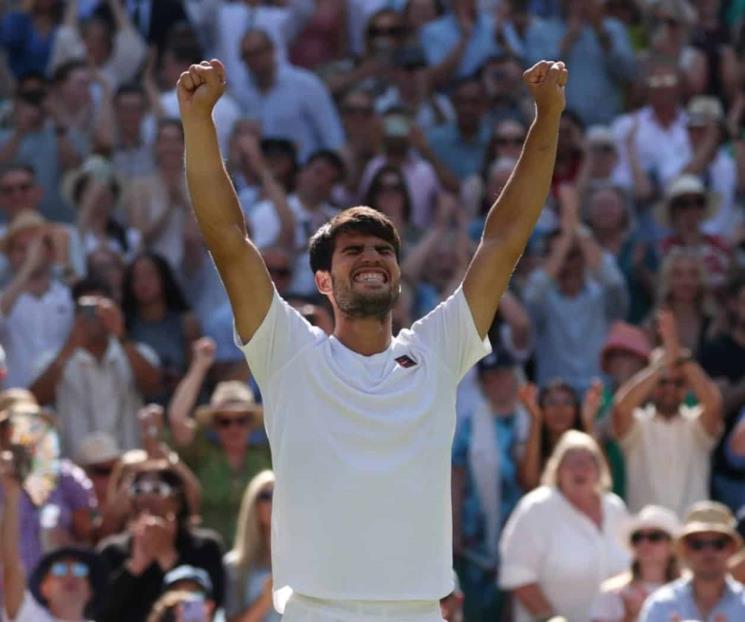 Avanza Alcaraz a la final de Wimbledon Avanza Alcaraz a la final de Wimbledon