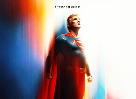 Difunde Casa Blanca a ´Superman Trump´ Difunde Casa Blanca a ´Superman Trump´