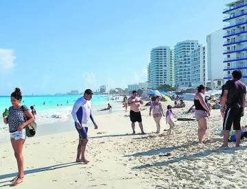 Ingreso por turismo en México suma 2.62 mil millones de dólares