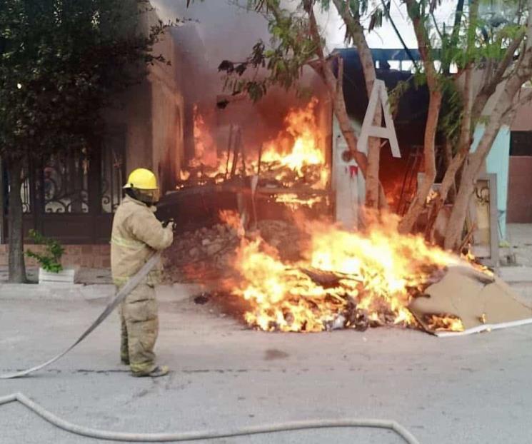 Ocasiona incendio y la detienen Ocasiona incendio y la detienen