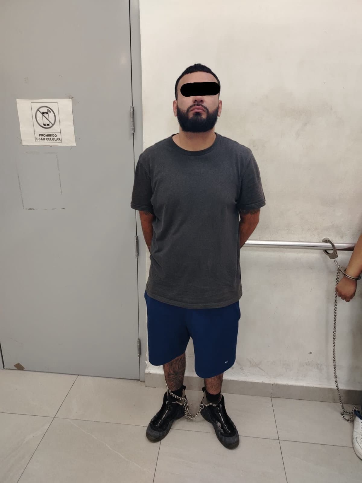 Elementos de la policía preventiva de San Nicolás, lograron la detención de un hombre que presuntamente vendía droga oculta en bolsas de los dulces Xile-Chile