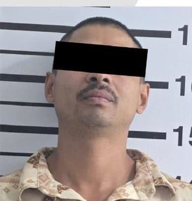 Tira escombro y lo detienen Tira escombro y lo detienen