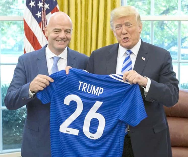Será Trump invitado de honor en final del Mundial de Clubes Será Trump invitado de honor en final del Mundial de Clubes