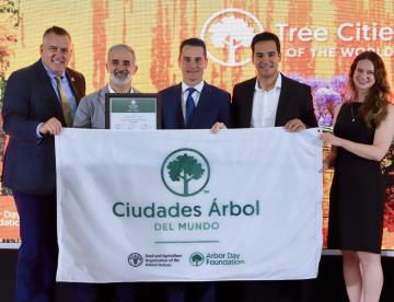 Recibe Monterrey distintivo “Tree Cities of the World 2024”