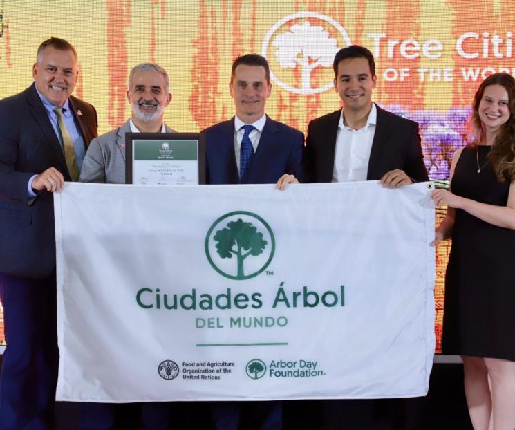 Recibe Monterrey distintivo "Tree Cities of the World 2024" Recibe Monterrey distintivo "Tree Cities of the World 2024"