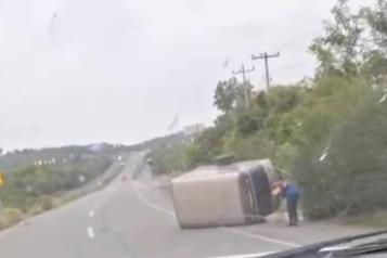 Sufren m&uacute;sicos accidente vial