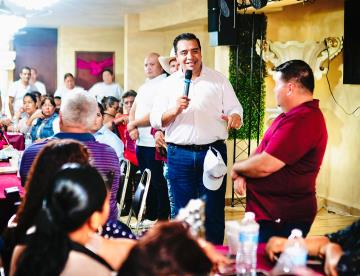 Apoya Jesús Nava a Morena en recorridos