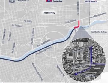 Comienza a operar un carril de contraflujo en Morones Prieto