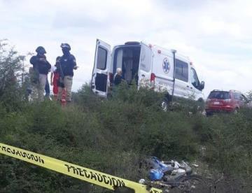 Fallece motociclista en Doctor Arroyo