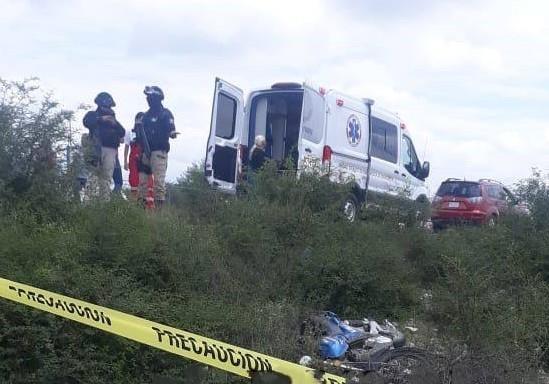 Fallece motociclista en Doctor Arroyo