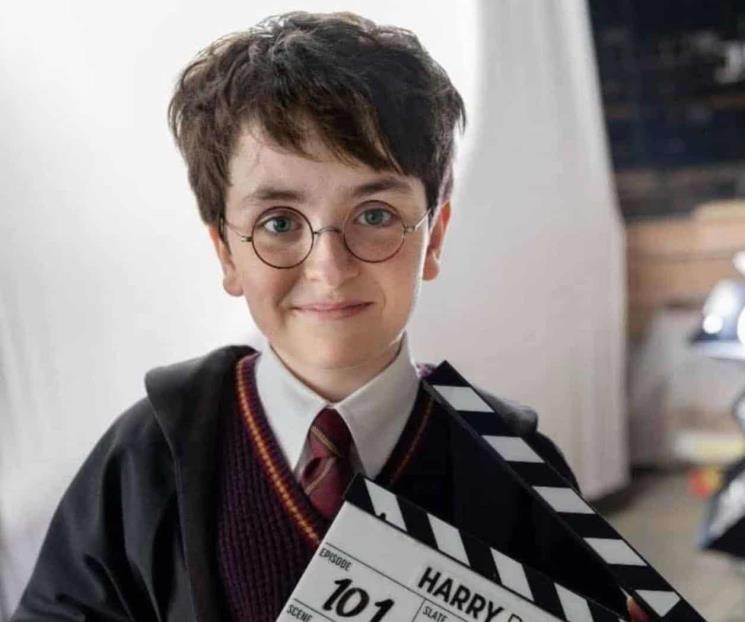 Revelan la primera imagen de Dominic McLaughlin como Harry Potter