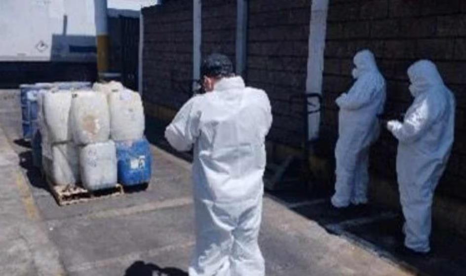 FGR destruye precursores químicos asegurados en Ensenada