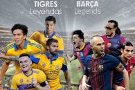 Habrá juego de leyendas Tigres-Barcelona Habrá juego de leyendas Tigres-Barcelona