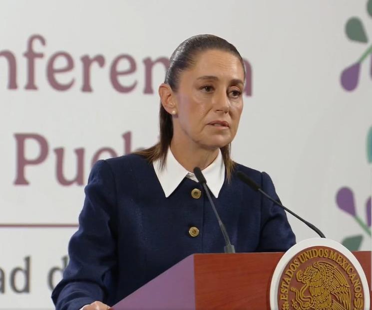 Sheinbaum destaca reforzamiento de seguridad en Sinaloa