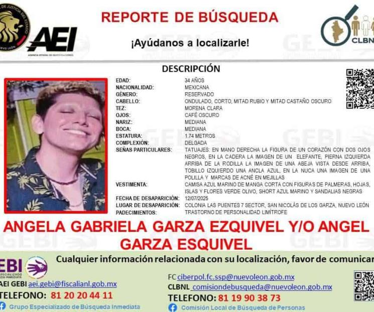 Buscan a joven que desapareció tras acudir a festival en Monterrey