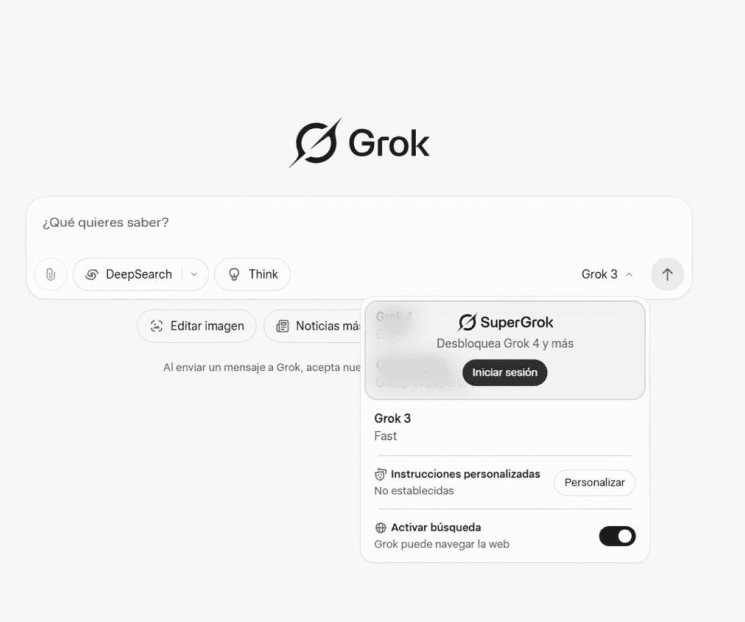 Grok 4 ya no será influenciado por las opiniones de Elon Musk Grok 4 ya no será influenciado por las opiniones de Elon Musk