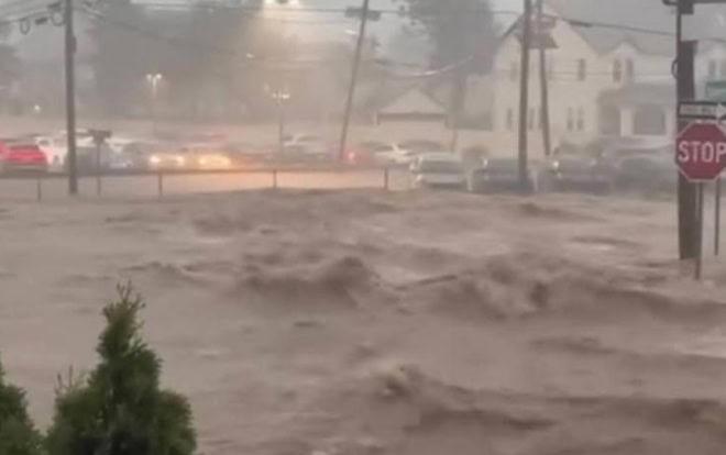 Lluvias ahora causan inundaciones en Nueva York y Nueva Jersey