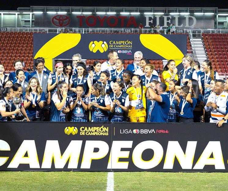 Se corona Pachuca en el Campeón de Campeonas