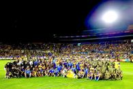 Tigres y Tigres Femenil se echan cascarita ante 13 mil Tigres y Tigres Femenil se echan cascarita ante 13 mil